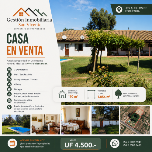 Casa Los Altillos Requegua