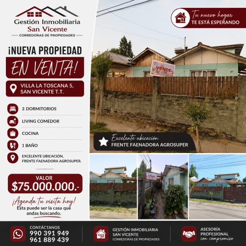 Casa en Venta Villa Toscana 5