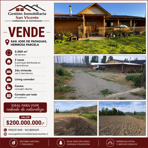 Parcela en Venta - San Jose de Pataguas