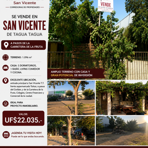 Parcela en Venta SVTT