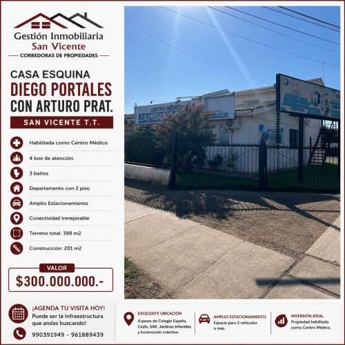 Casa en Venta Centro Médico SVTT