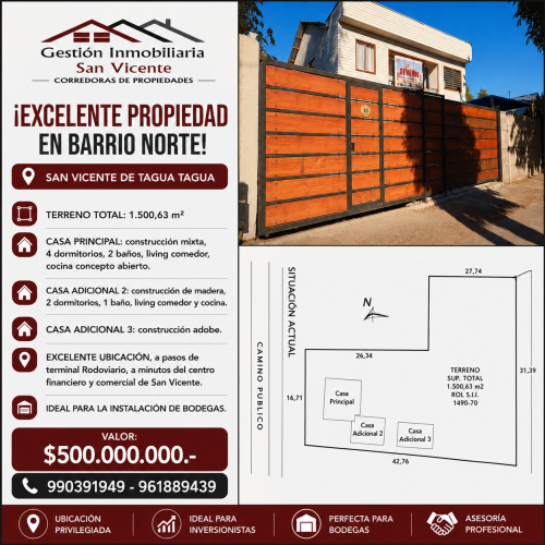 Casa en Venta Barrio Norte 